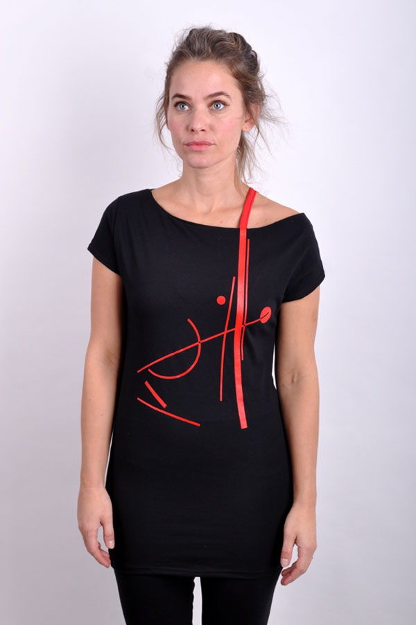 AbsartiX top black/red