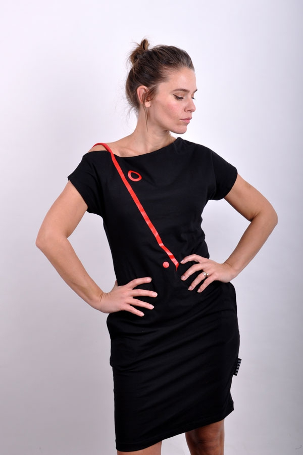 CircliniX dress black/red