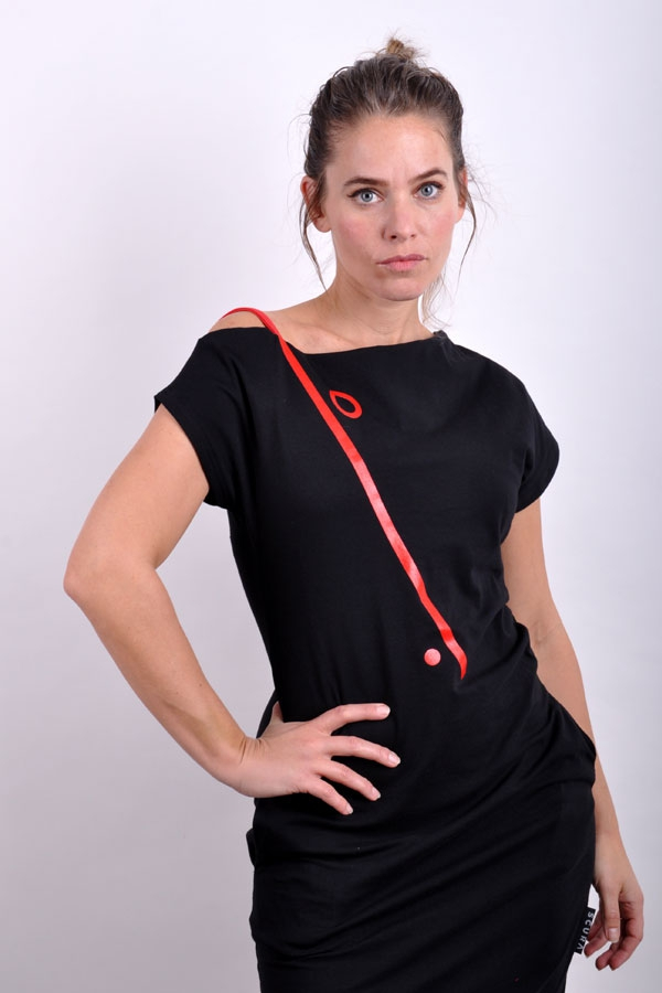 CircliniX dress black/red