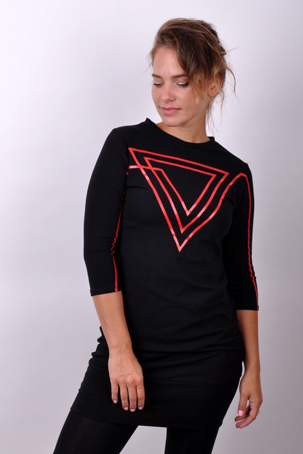 TriangliX dress black/red