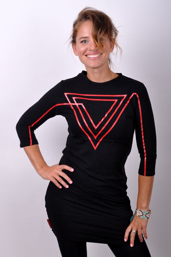 TriangliX dress black/red